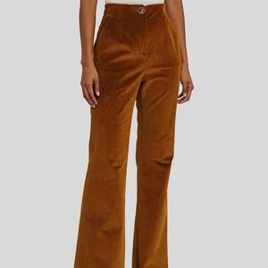 Veronica beard basins corduroy pants.